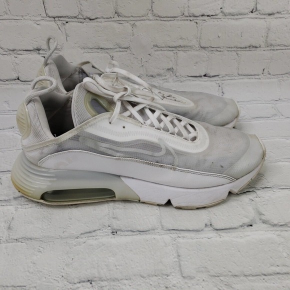 Nike Air Max 2090 Triple White Mens size 12 - Picture 6 of 12